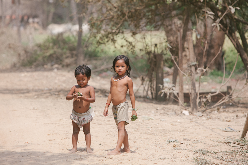 Little Children in Cambodia