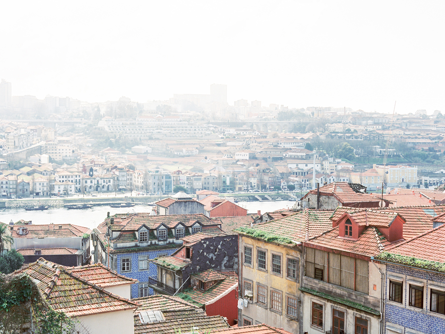Ariel View of Porto Portugal