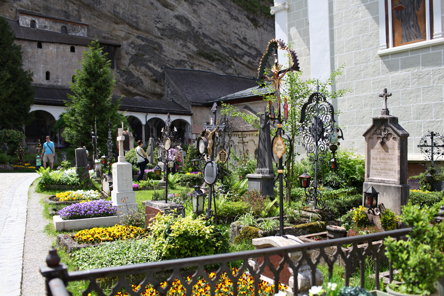 St Peters Cemetery in Salzburg