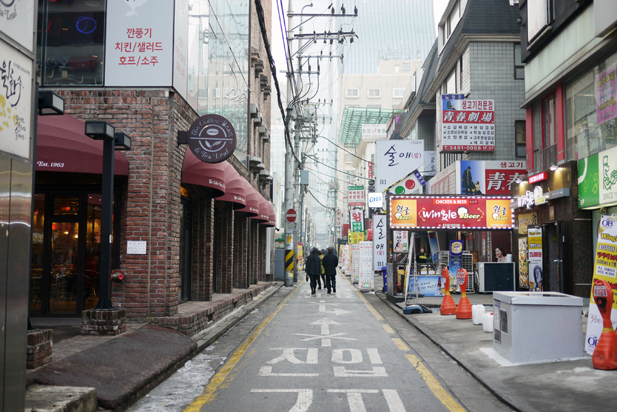 Streets of Seoul South Korea