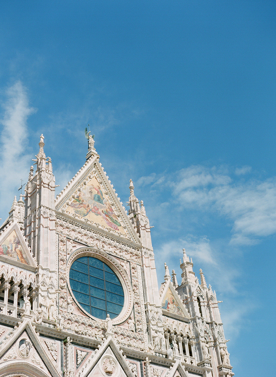 Blue Skies at the Siena Cathedral