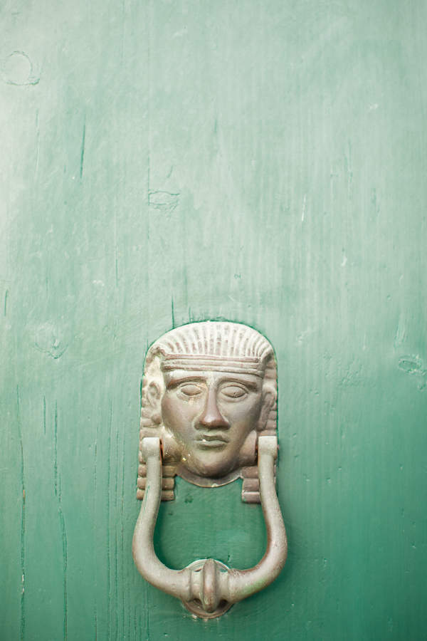 Pharaoh Door Knocker at La Torre