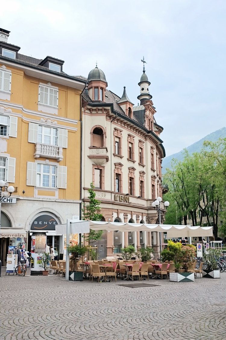 Plaza Cafes in Bolzano Italy