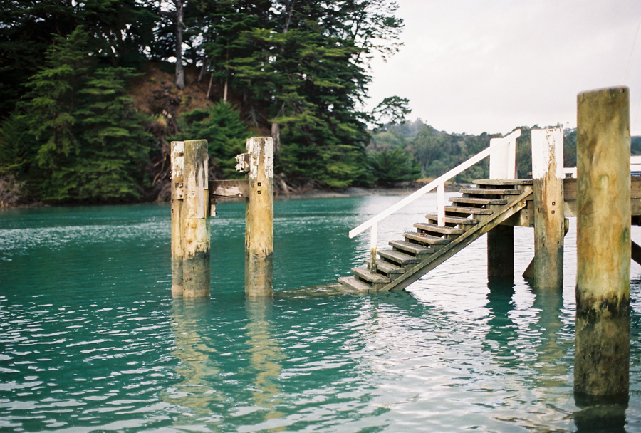 Underwater Stairs at Sandspit Township