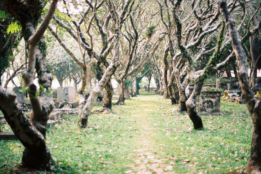 Old Protestant Cemetery of Penang Malaysia