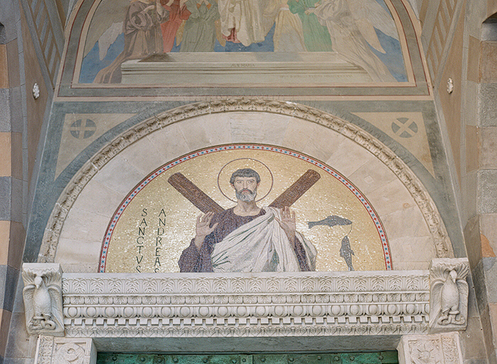 Tile at the Duomo di Amalfi