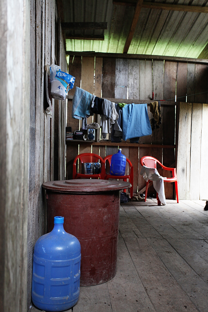 Inside a Home in Tsachilas Ecuador