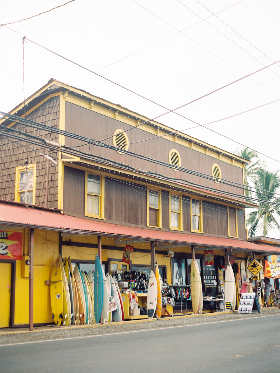 Surf Shop on the North Shore of Hawaii