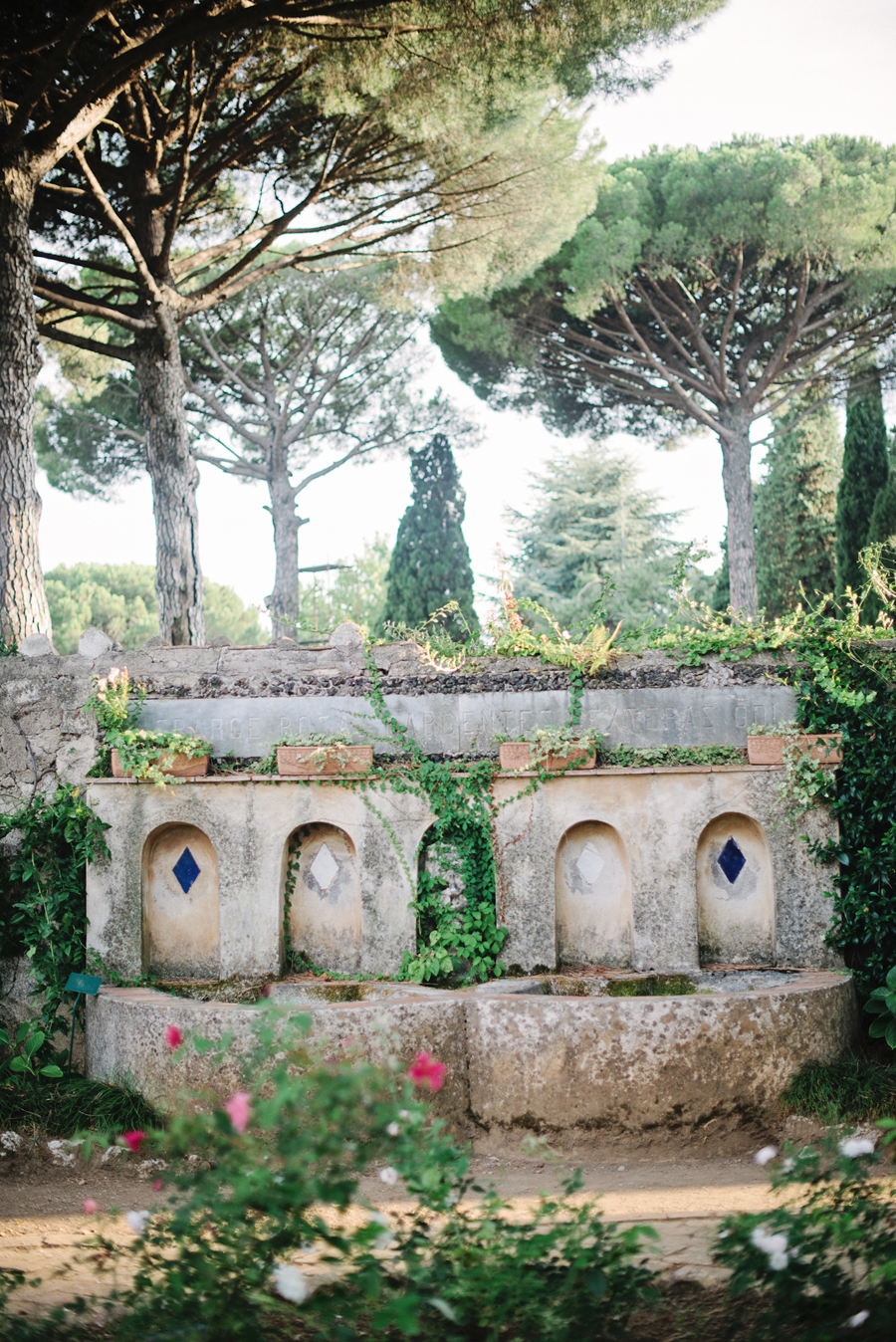 Gardens at the Villa Cimbrone of Ravello Italy