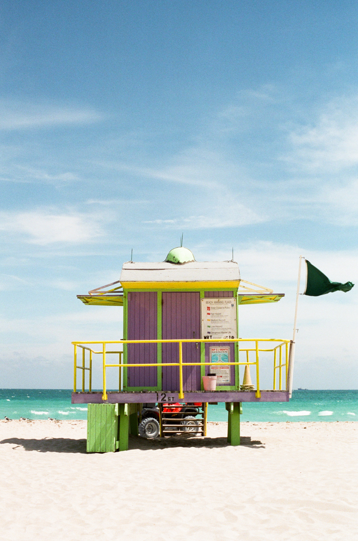 Lifeguard Stand in Miami Beach