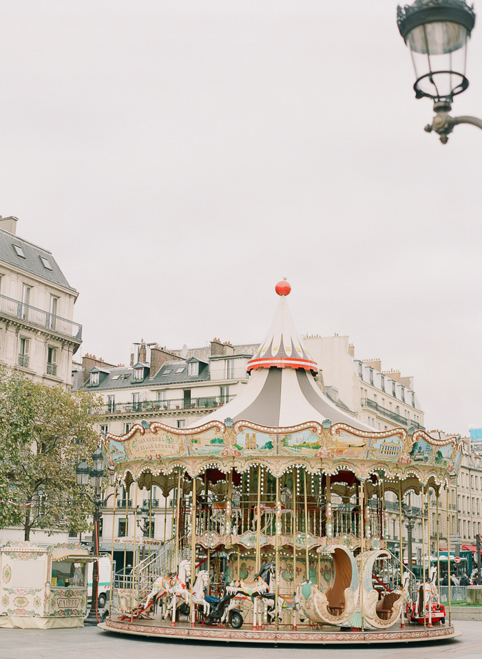 Carousel in Paris France