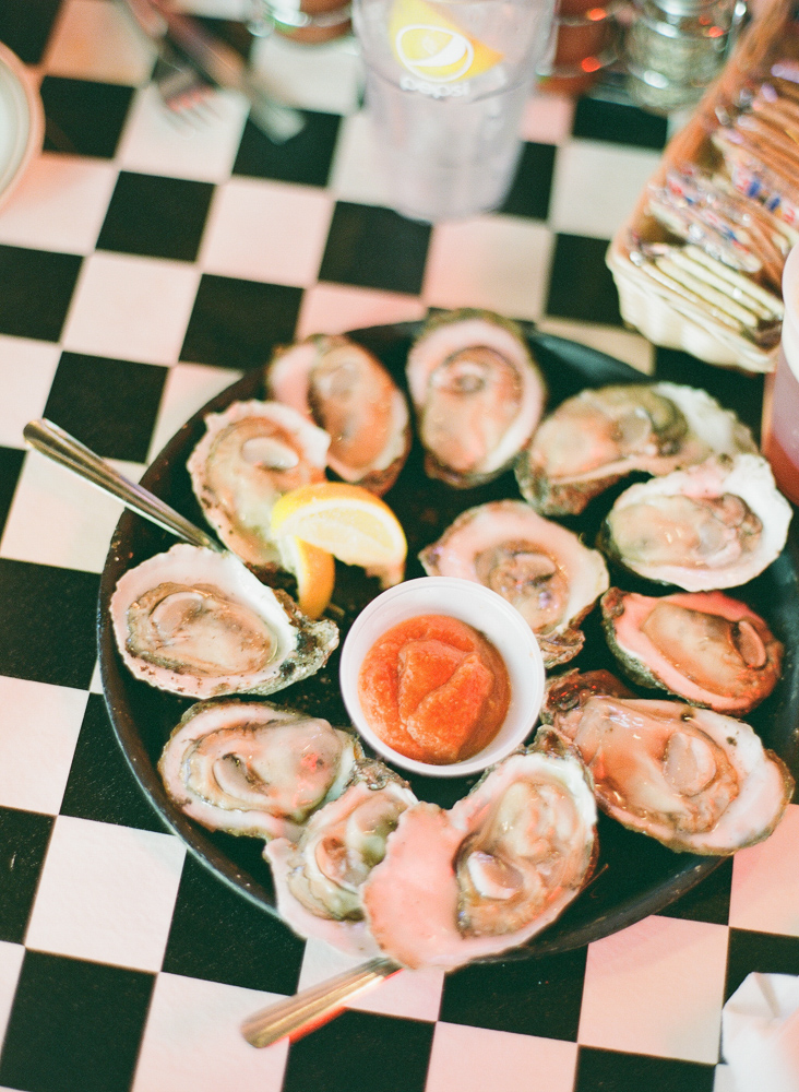 Oysters at Acme Oyster House in New Orleans