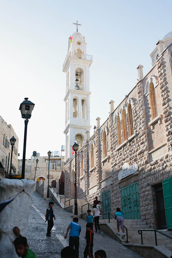 Historic Church in the Old City of Bethlehem
