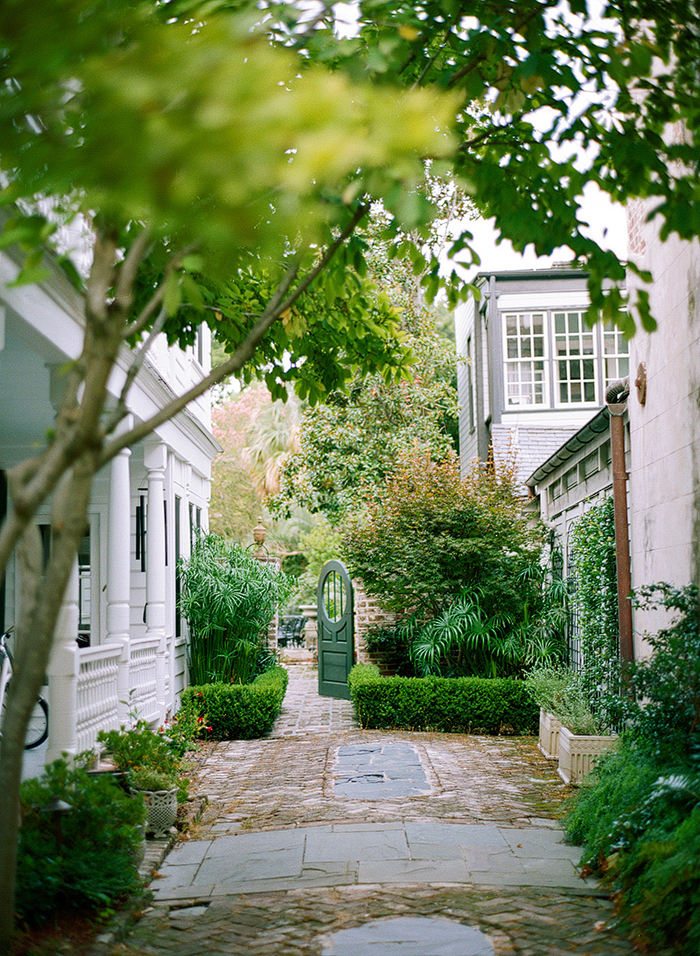 Charleston Historic District Courtyard