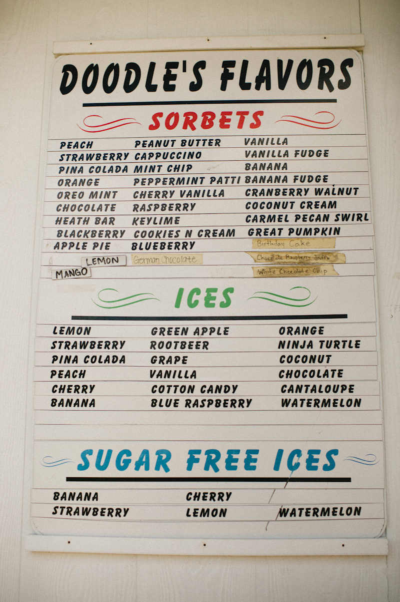 Doodles Sorbets and Ices