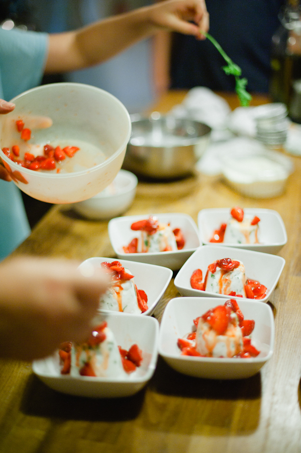 Making Fresh Gelato