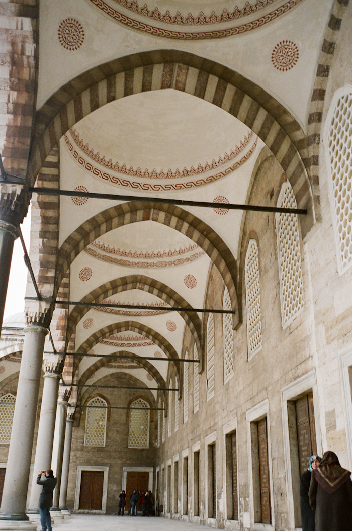 Blue Mosque Corridor