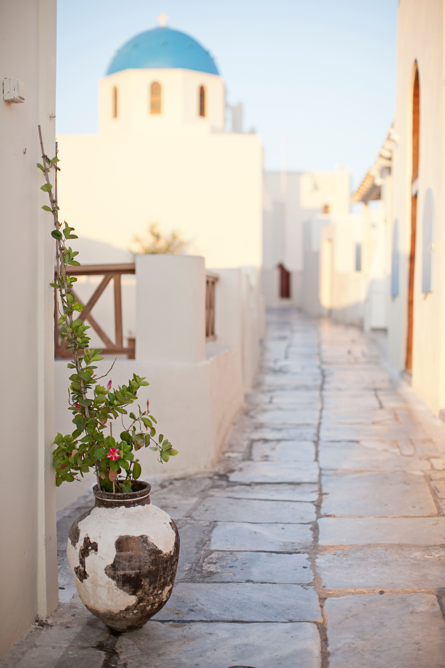 Foot Path in Oia