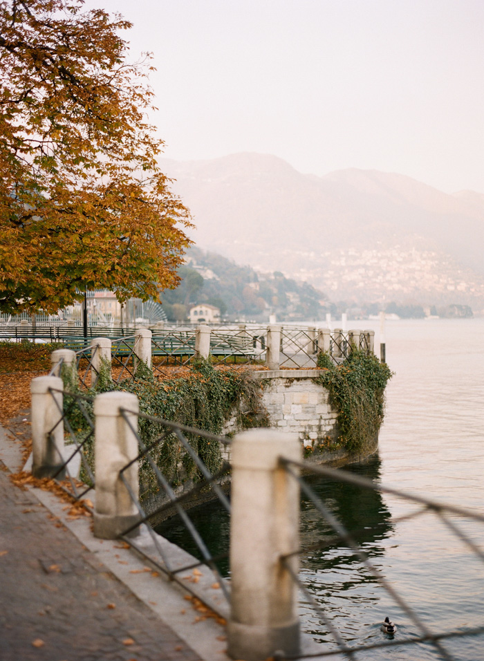 Lake Como in Fall