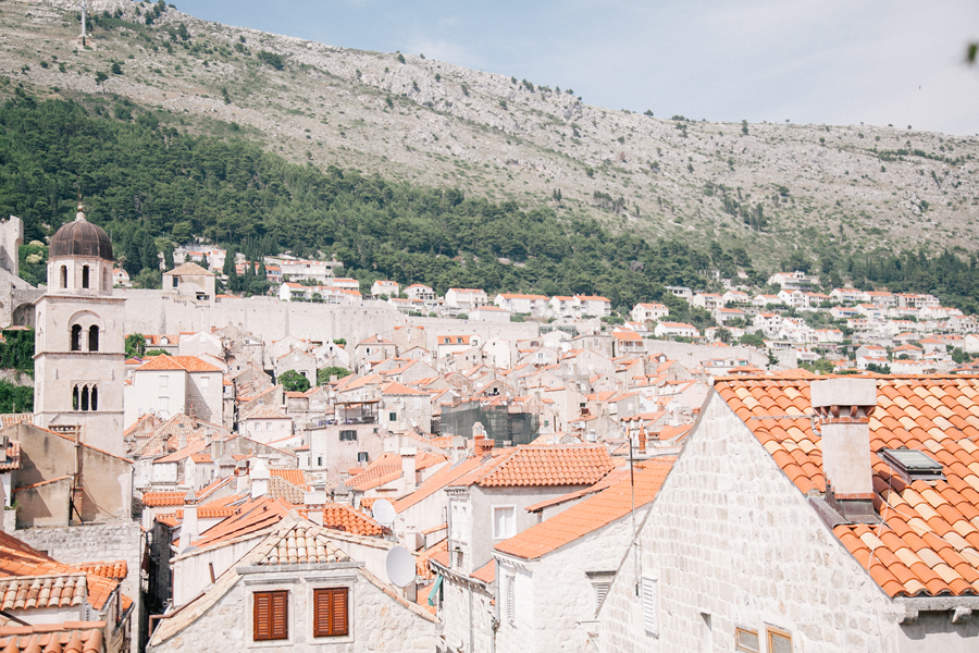 Rooftops Dubrovnik Old City