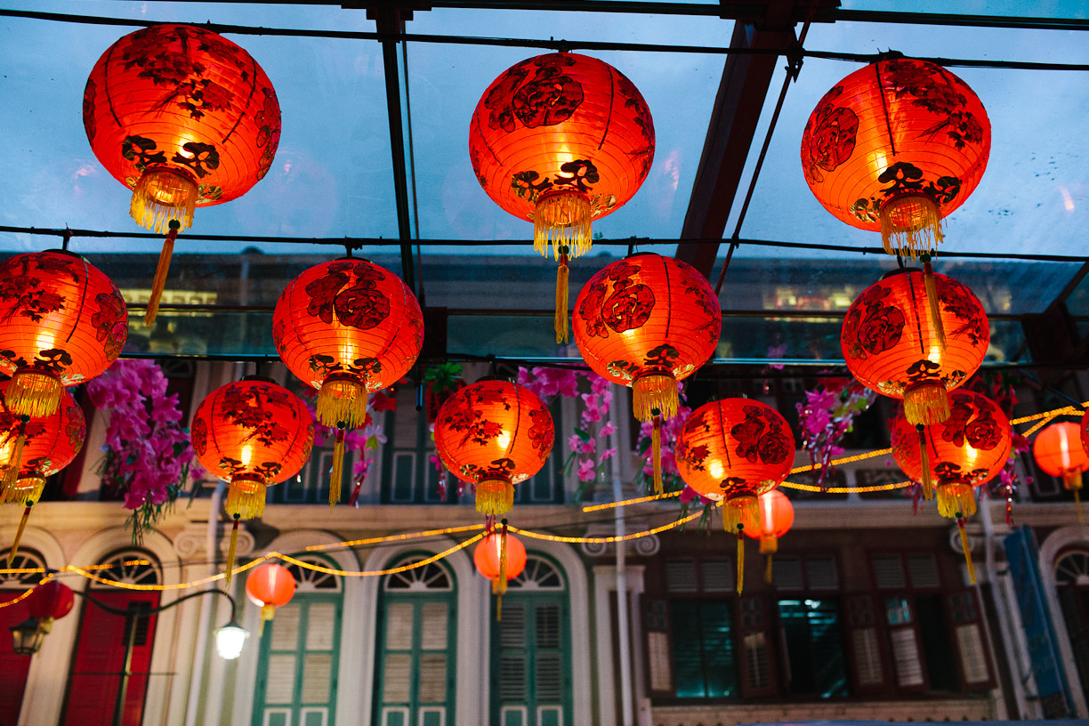 Singapore Chinatown Lanterns