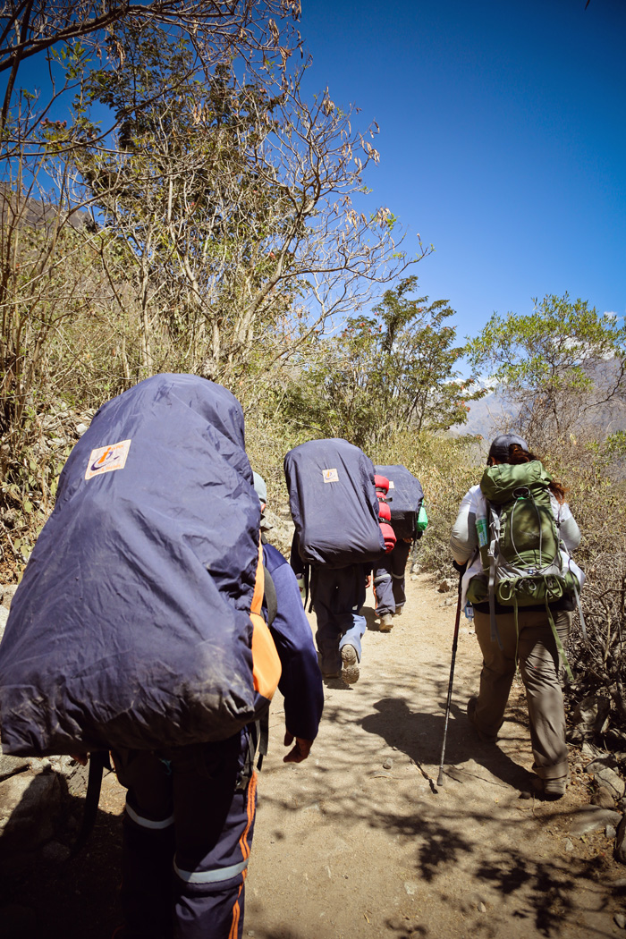 Backpacks Inca Trail