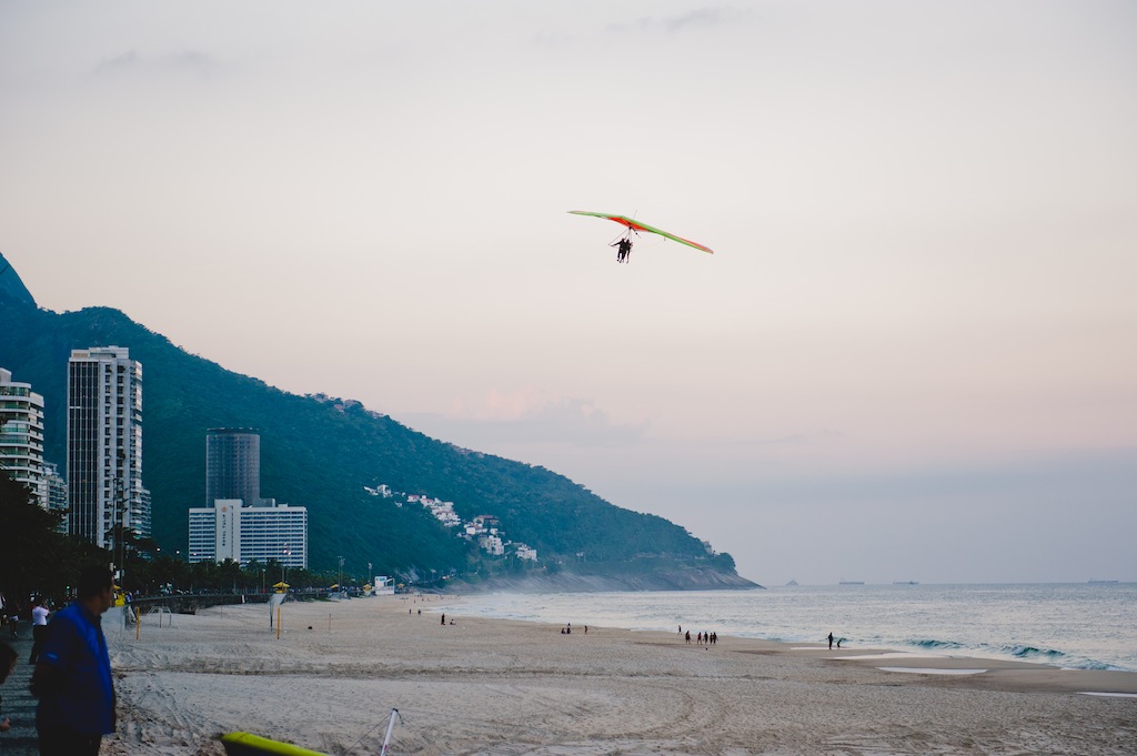 Hang Gliding Beach Rio