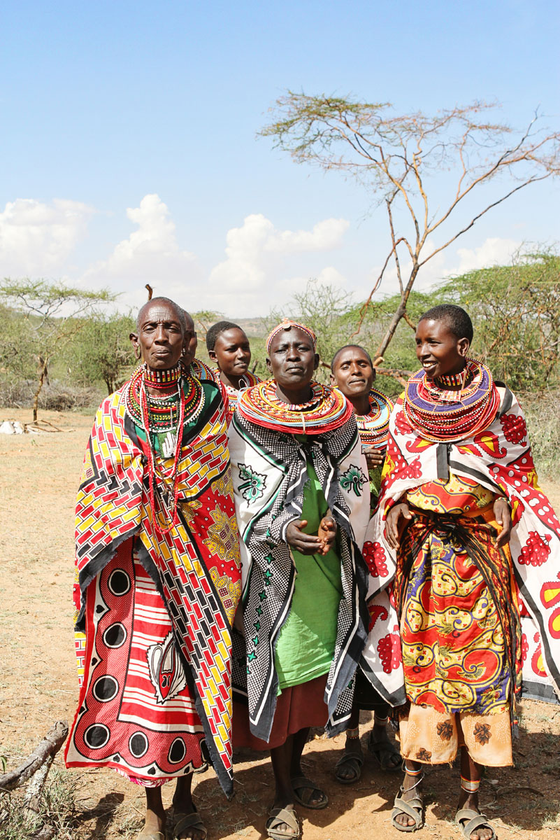 Colorful Maasai Sarongs