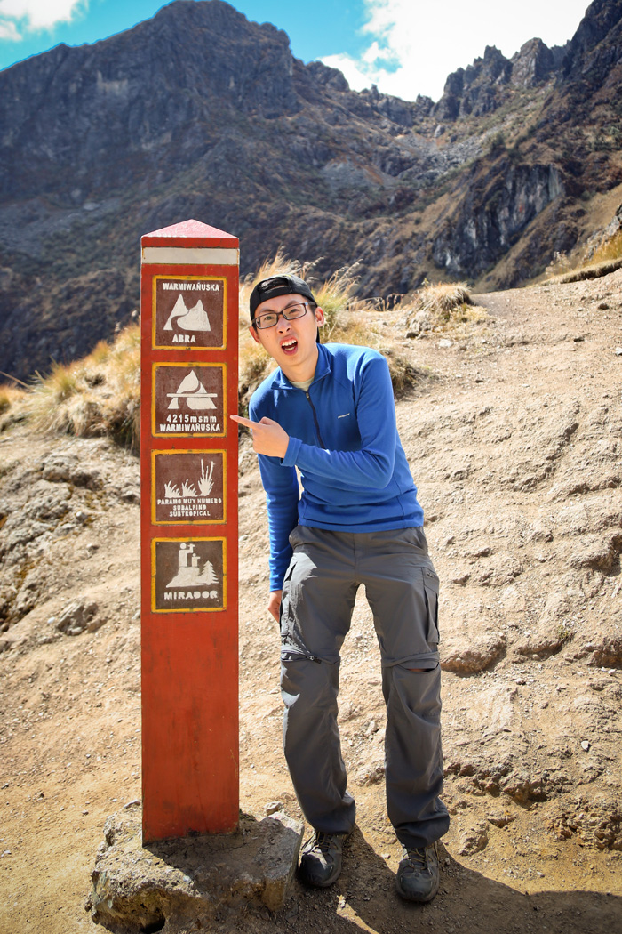 Highest Point Inca Trail