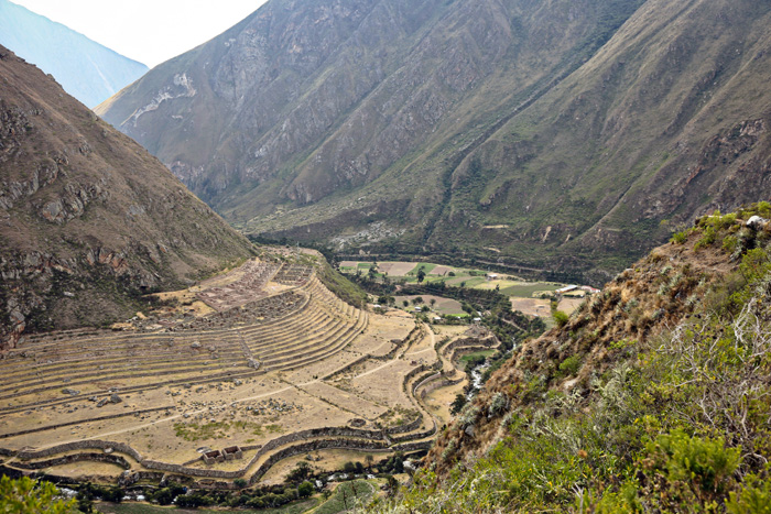 Inca Trail Valley Ruins