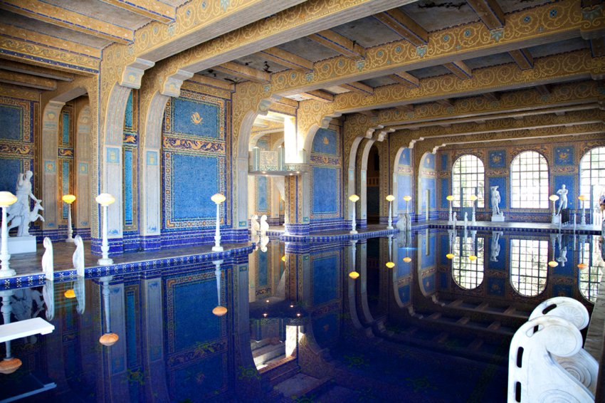 Indoor Pool Hearst Castle