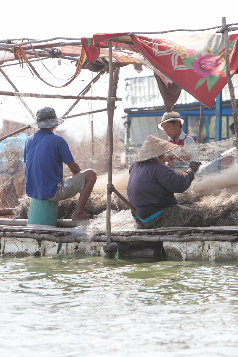 Merchants Tonle Sap Lake