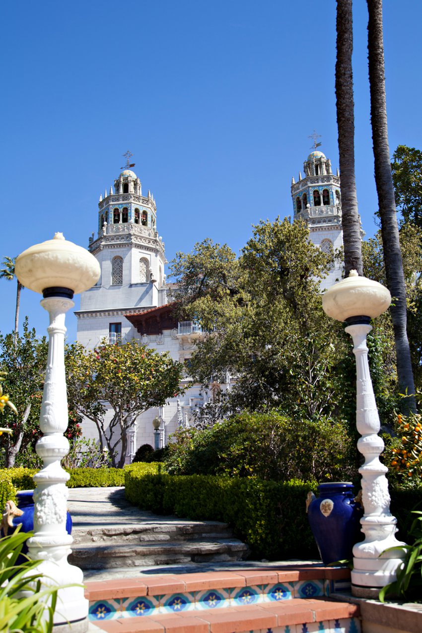 Stairs to Hearst Castle