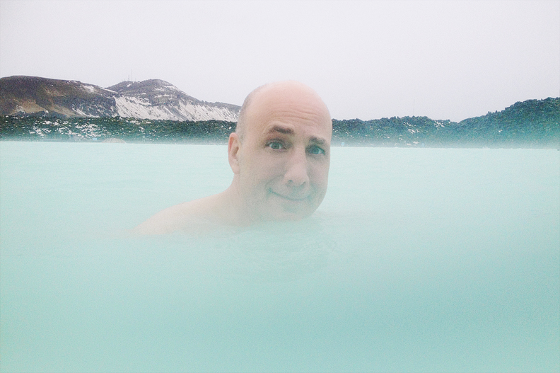 Swimming in the Blue Lagoon