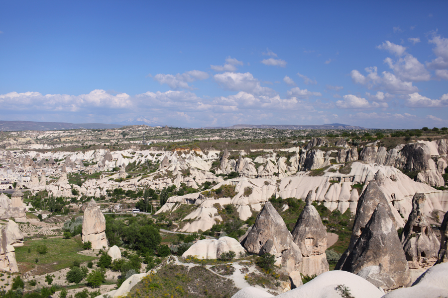 Valley in Cappadocia Valley in Cappadocia