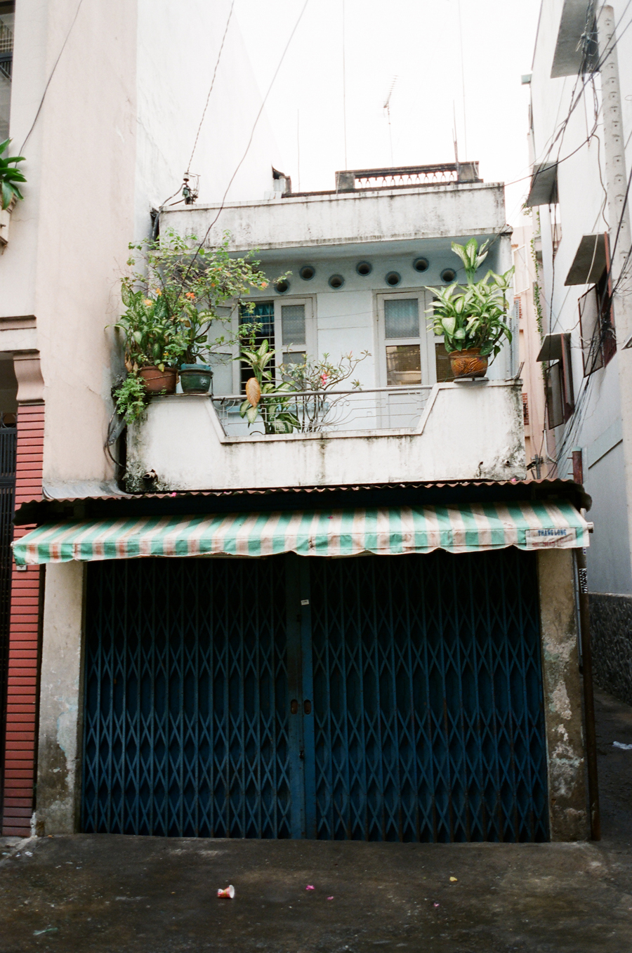 Balcony in Ho Chi Minh Vietnam Balcony in Ho Chi Minh Vietnam