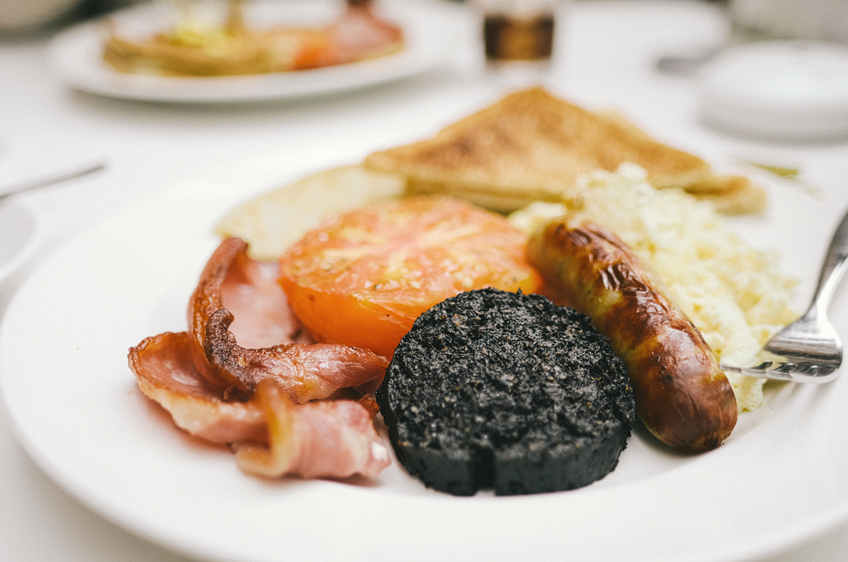 Breakfast in Scotland