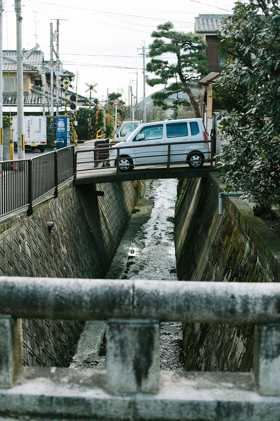 Car Bridge in Kyoto