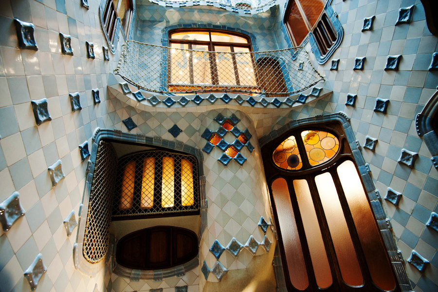 Casa Batllo Tile Interior