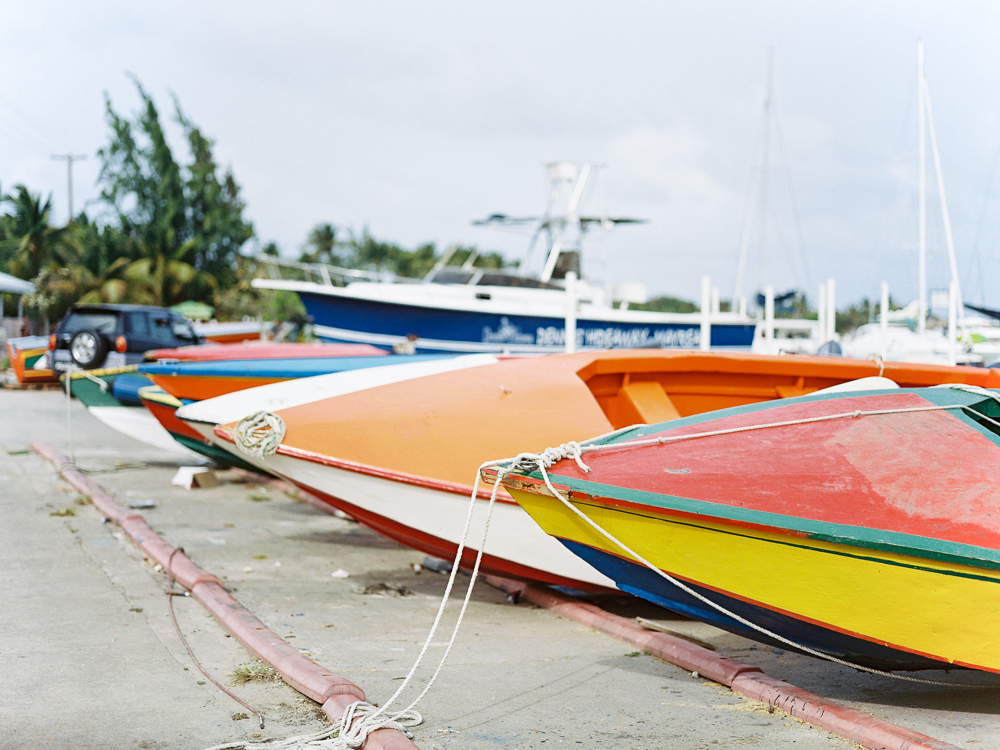 Colorful Boats in Grenada