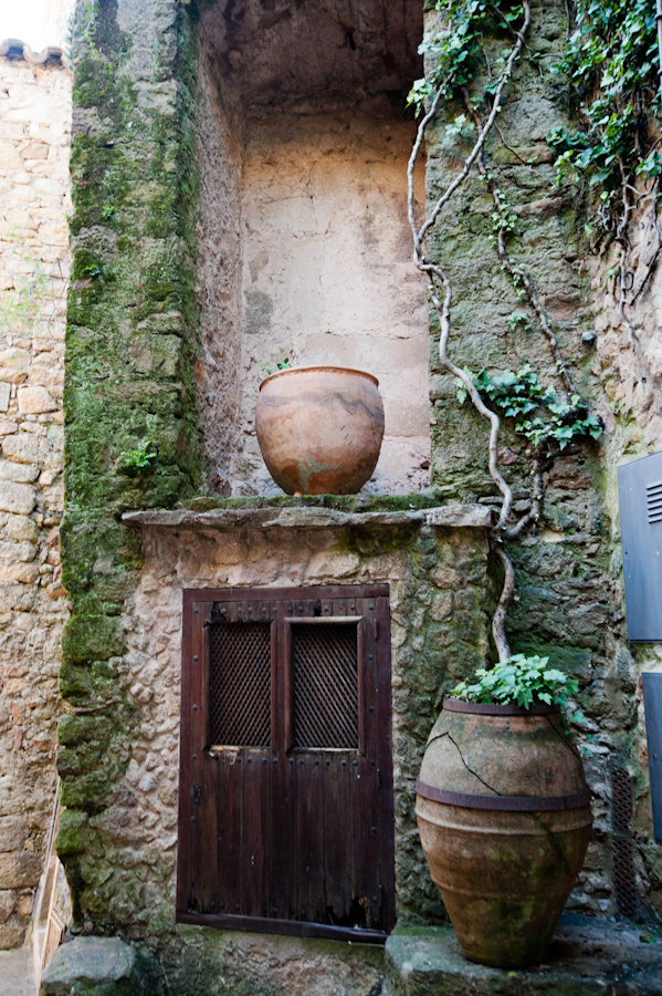 Costa Brava Stone Wall and Door
