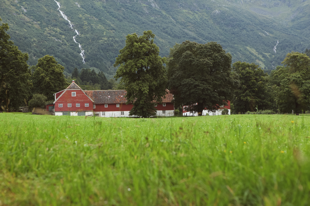 Farm in Bergen Norway