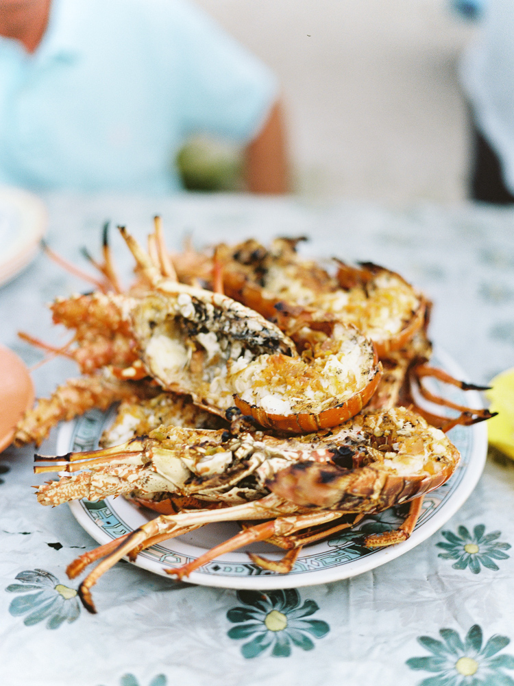 Lobster Dinner in Grenada