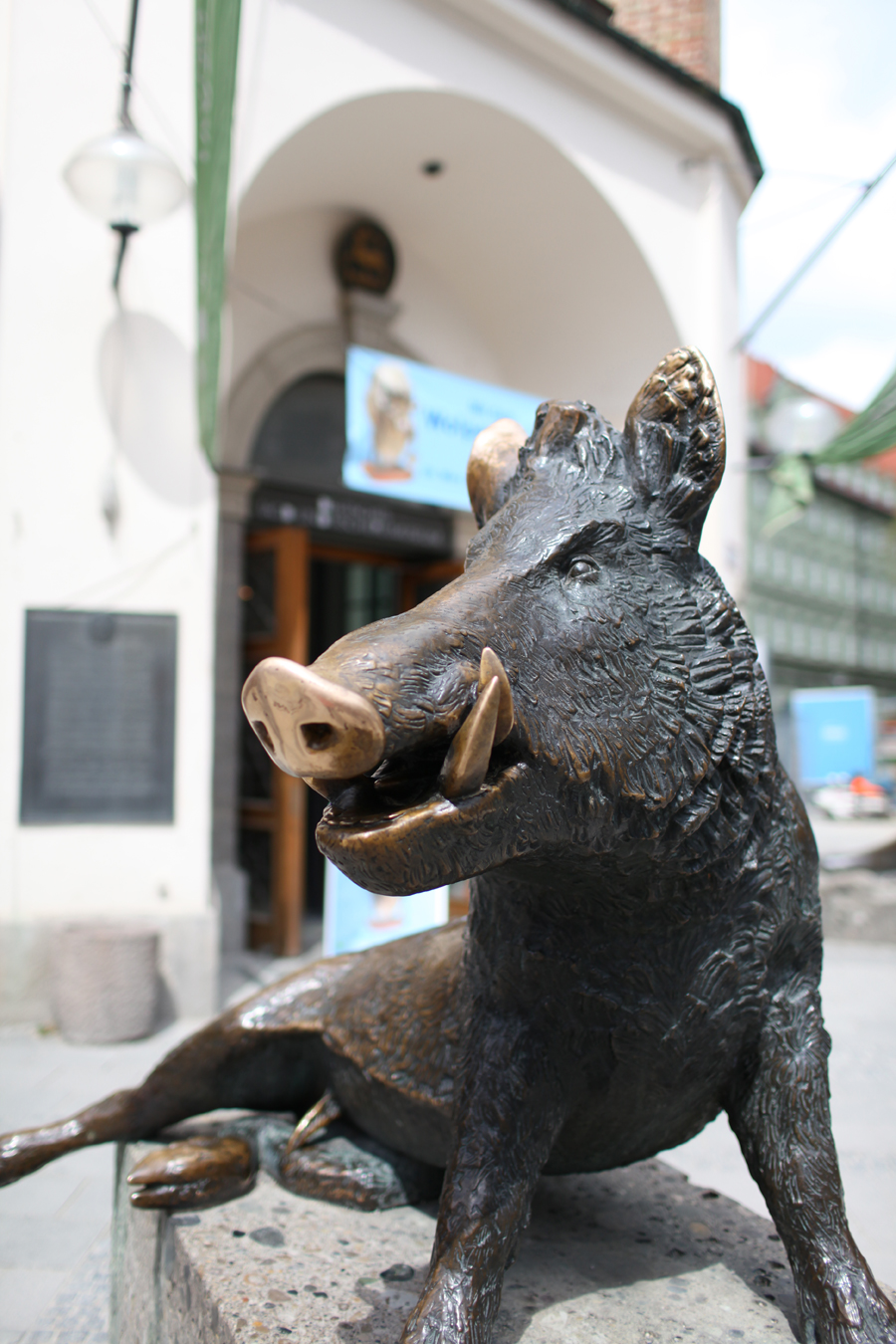Munich Boar Statue