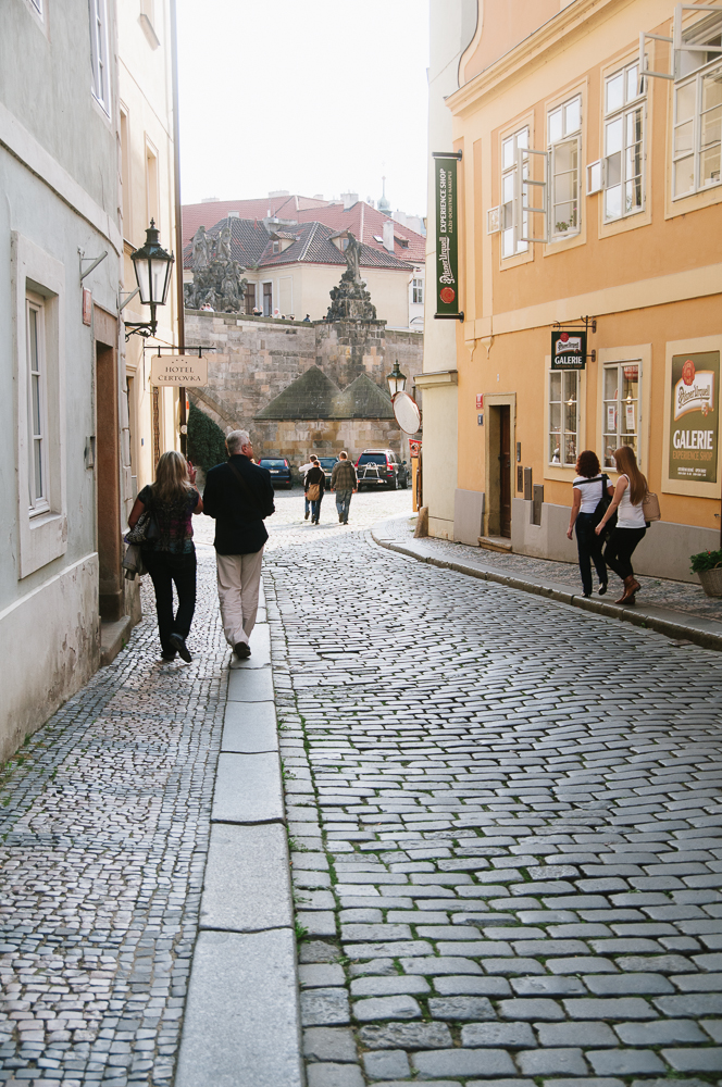 Old Town Prague Tourists