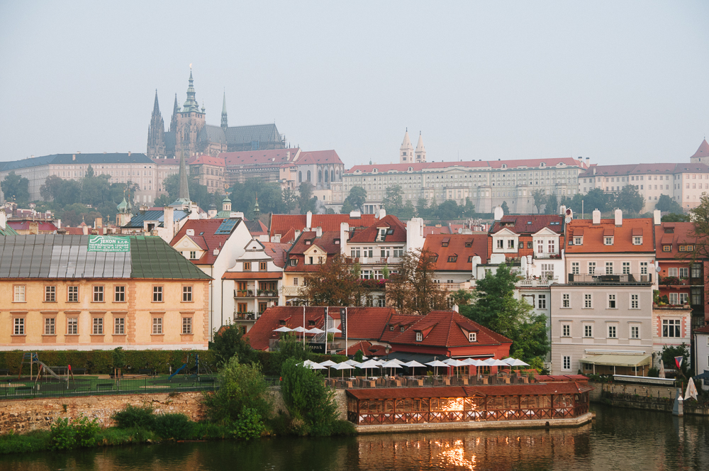 Prague Castle from afar