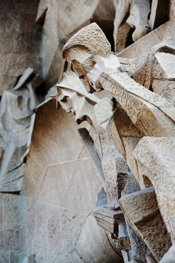 Sagrada Familia Facade Detail