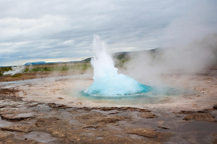 Strokkur Geyser in Iceland