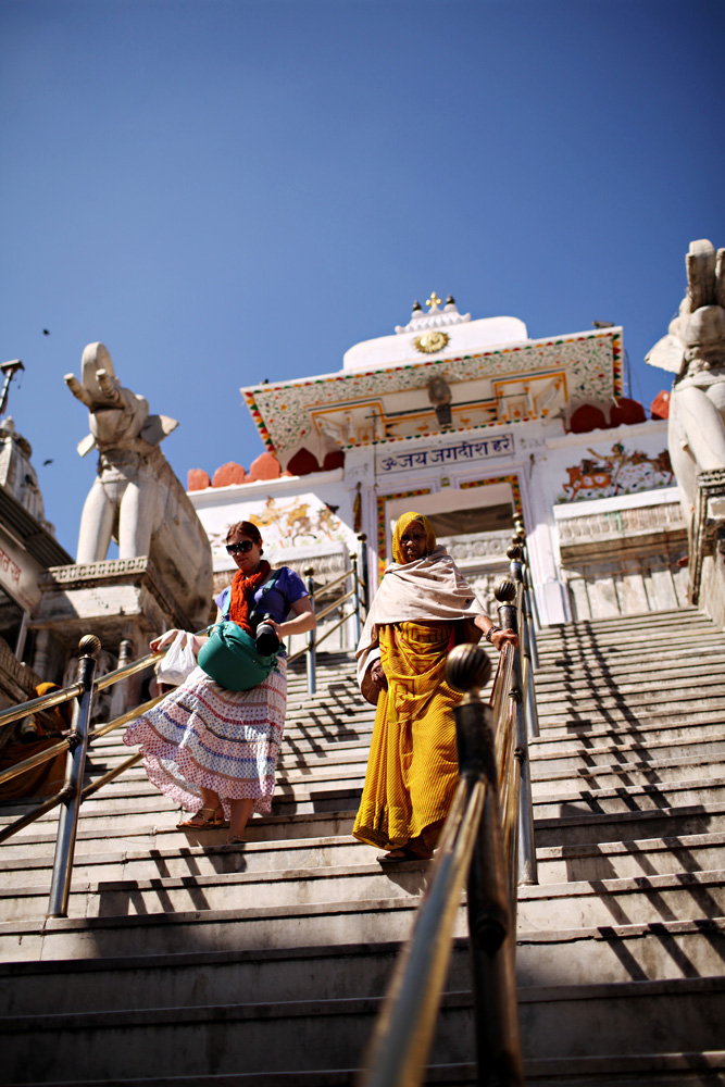 Visiting Jagdish Temple