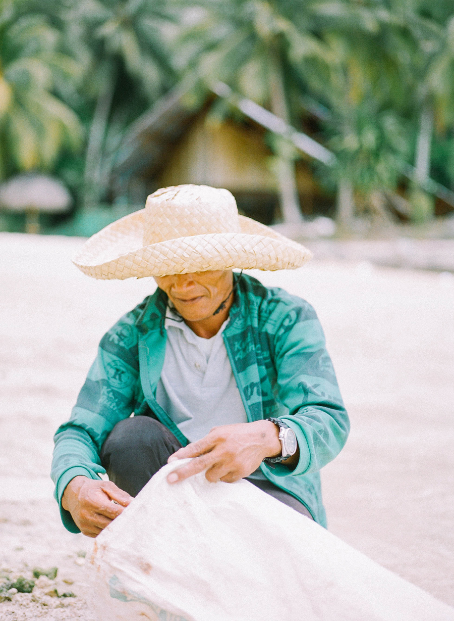 Beach Vendor in the Philippines